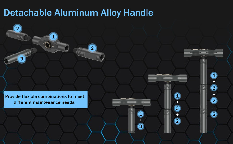 Detachable Aluminum Alloy Handle