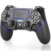 BOFFO Wireless Controller for PS4, Remote Compatible with PS-4/Slim/Pro/PC,Gamepad with Dual Vibr...