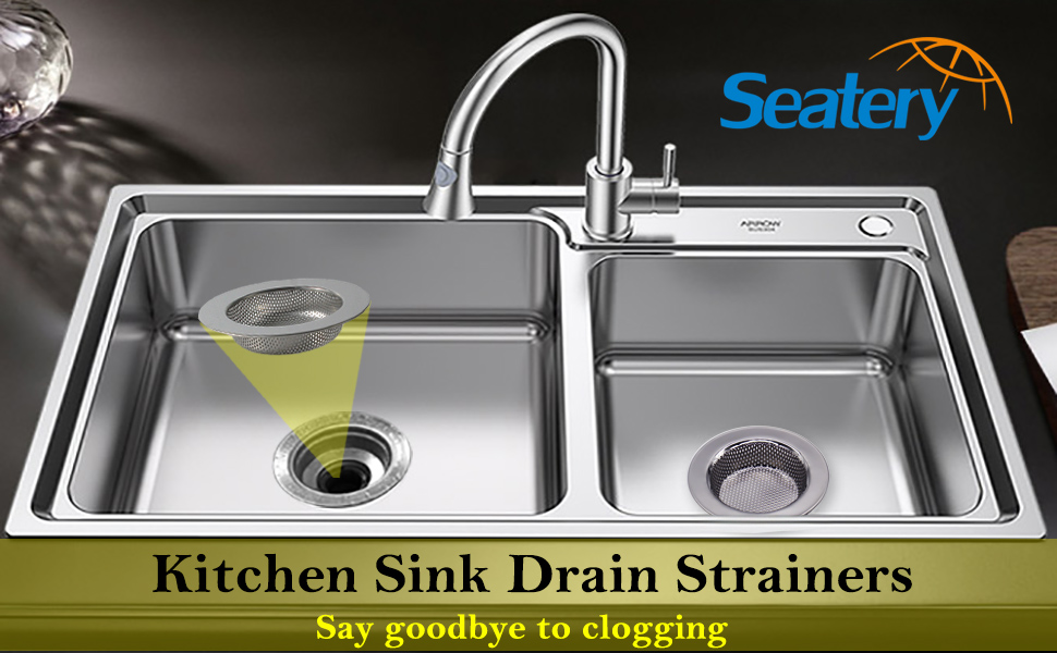 Seatery Kitchen Sink Strainers