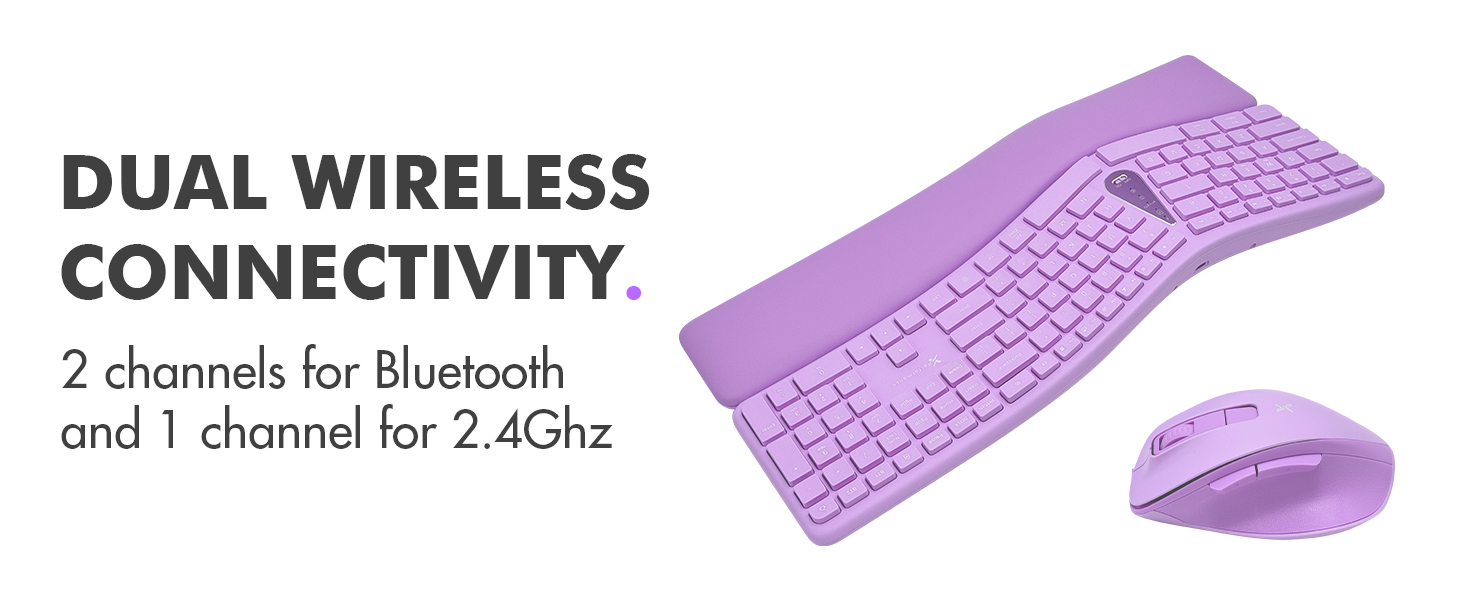Ergonomics keyboard and mouse