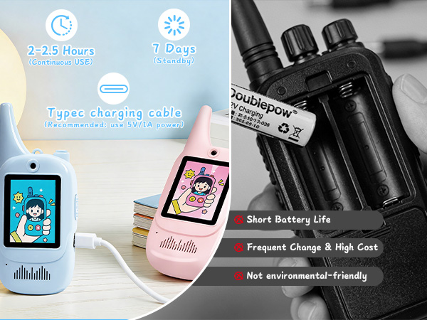 kids video walkie talkies