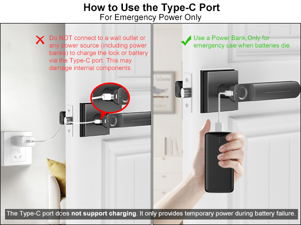 emergency type-C port