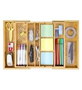 Kssiaz Coffee Pod Holder Drawer, Bamboo K Cup Holder Compatible with Nespresso Vertuo Capsules, 2...