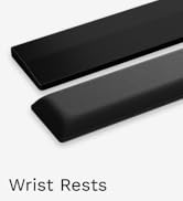 Glorious Gaming Wooden Keyboard Wrist Rest (Compact) - White Ash Wood, Medium-Coarse Grain, Smoot...