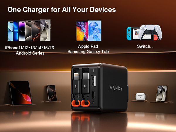retractable phone charger