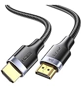 KAGO 8K HDMI 2.1 Cable - Ultra High Speed 8K@60Hz,4K@120Hz 144Hz 48Gbps,16Ft HDMI Cord with Nylon...