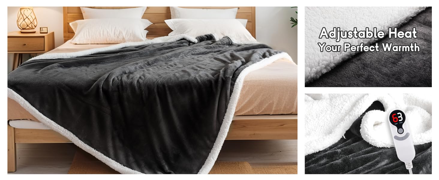 Heated Blanket Throw size