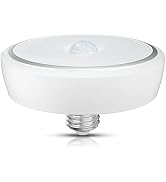 Bonlux PIR Motion Sensor LED Ceiling Light, 15W (150W Equivalent) E26 Medium Base Dusk to Dawn LE...