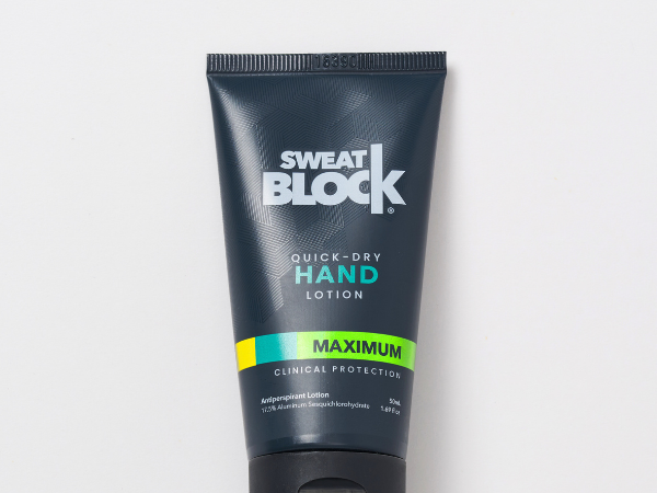 SweatBlock Quick-Dry Hand Lotion
