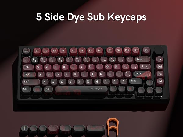 5 Side Dye Sub Keycaps