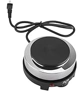 Small Hot Plate Mini Hot Plate, 500W Hot Plate Electric Single Burner Electric Cooktop Mini Stove...