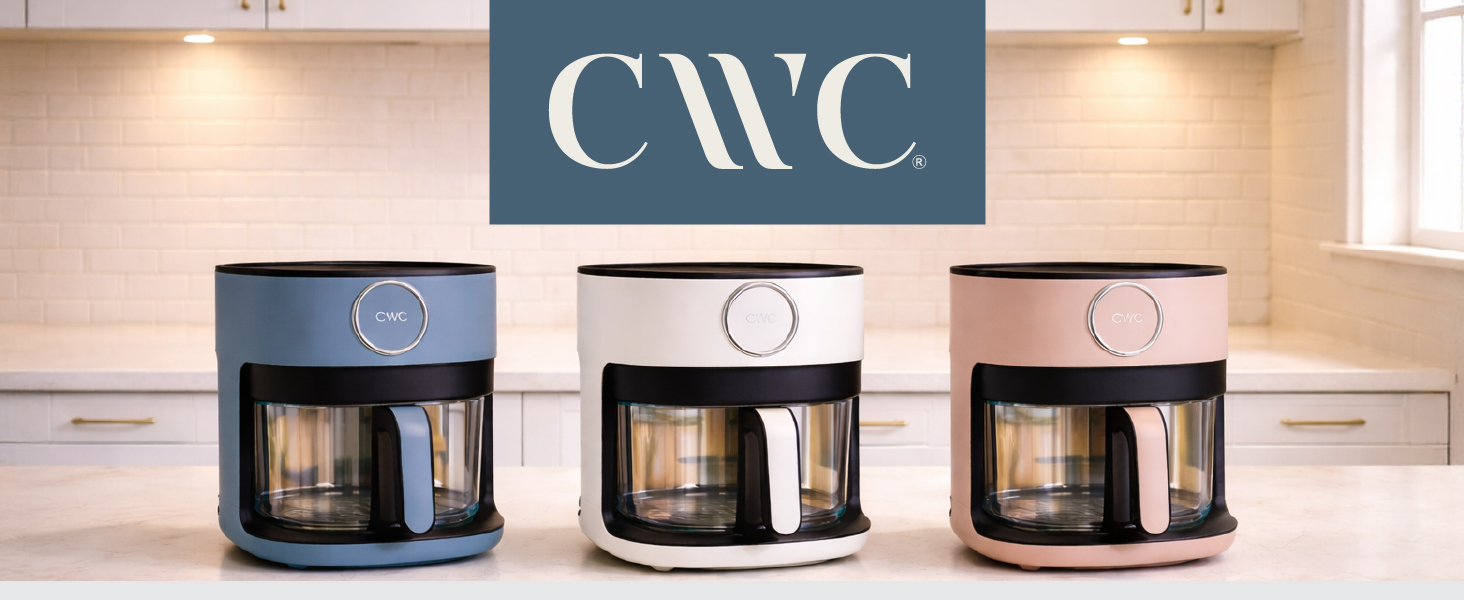 YWGAF55-5.5QT Glass Air Fryer