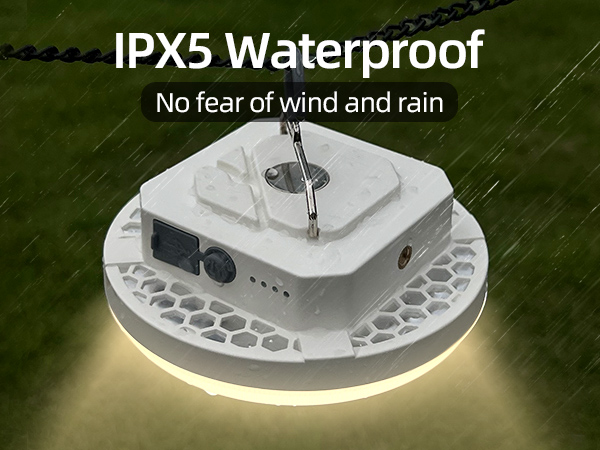 waterproof tent light for hanging