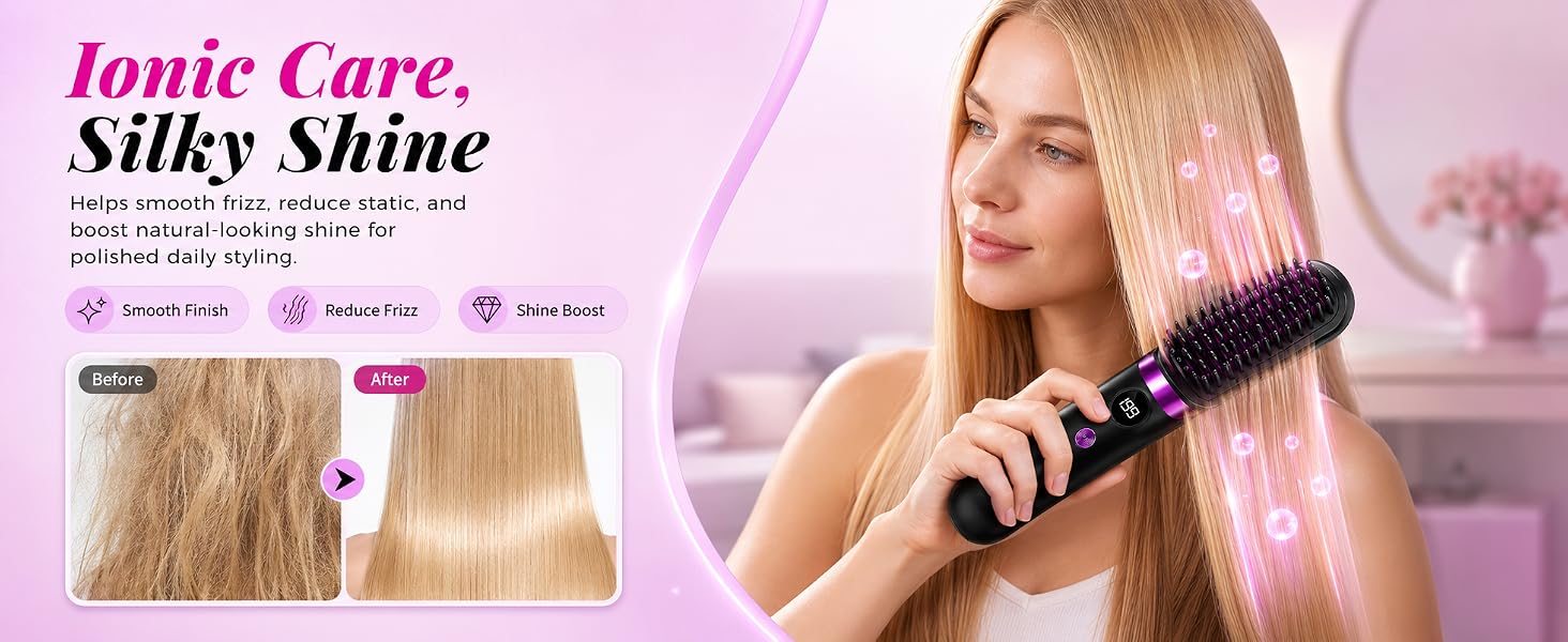 brush straightener for women