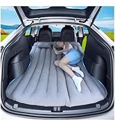 Car Air Mattress - Camping Bed Inflatable Airmattress for Tesla Model Y Backseat Trunk, 6.4FT Fol...