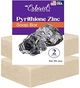 Zinc Soap Bar with Zinc Pyrithione – Gentle All-Natural Face &amp; Body Wash – Daily Cleansing Formul...