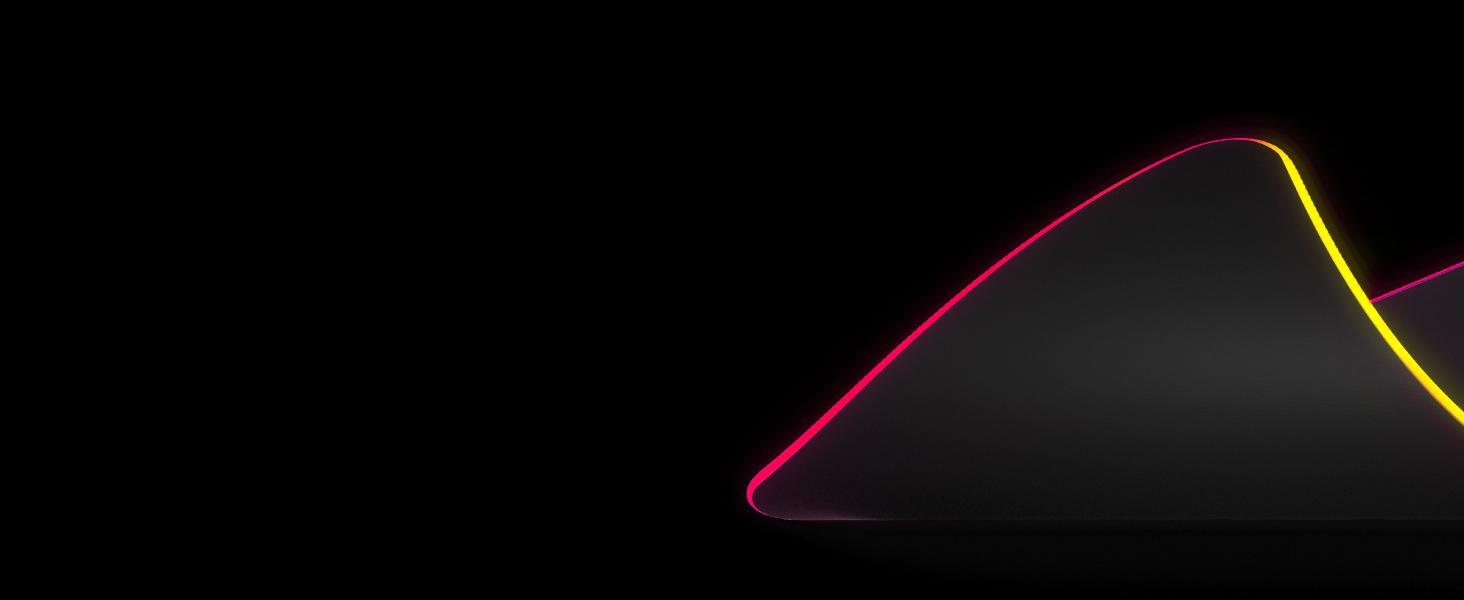 -Underside of a SteelSeries QcK Prism mousepad