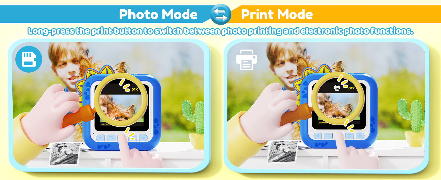 Kids Instant Camera Toy