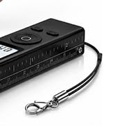 Cooper Ray, Mini Laser Measuring Tool, 2.7in 1oz Pocket Size Keychain Laser Tape Measure, Great G...