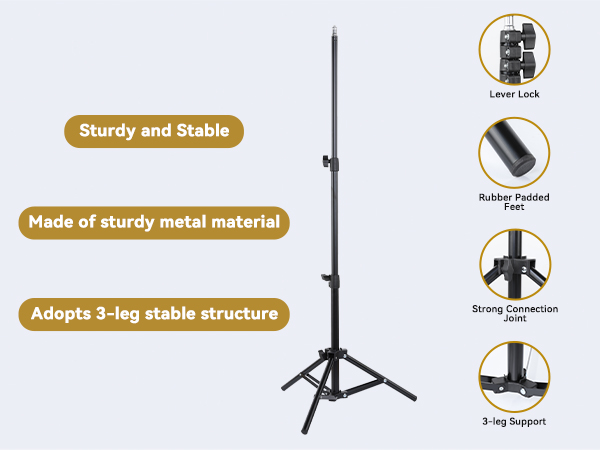 Aluminum Photography Light Stand