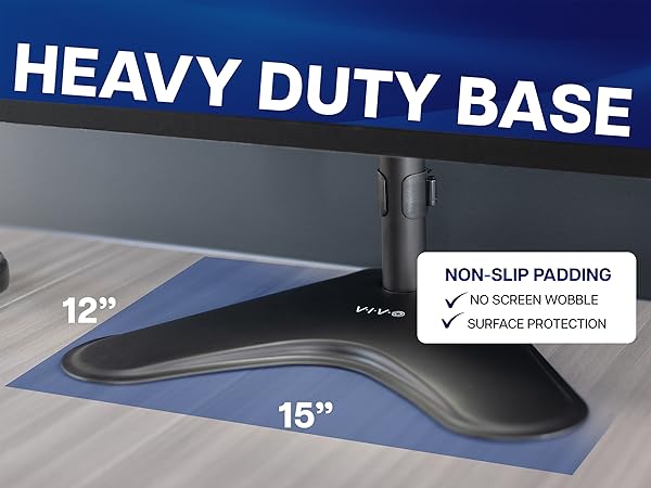 Dual Ultrawide Vertical Monitor Stand