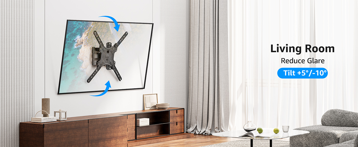 43 inch tv wall mount for living room