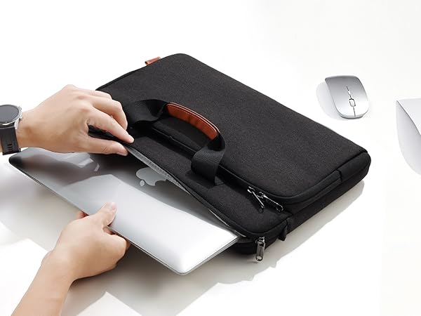 black laptop bag