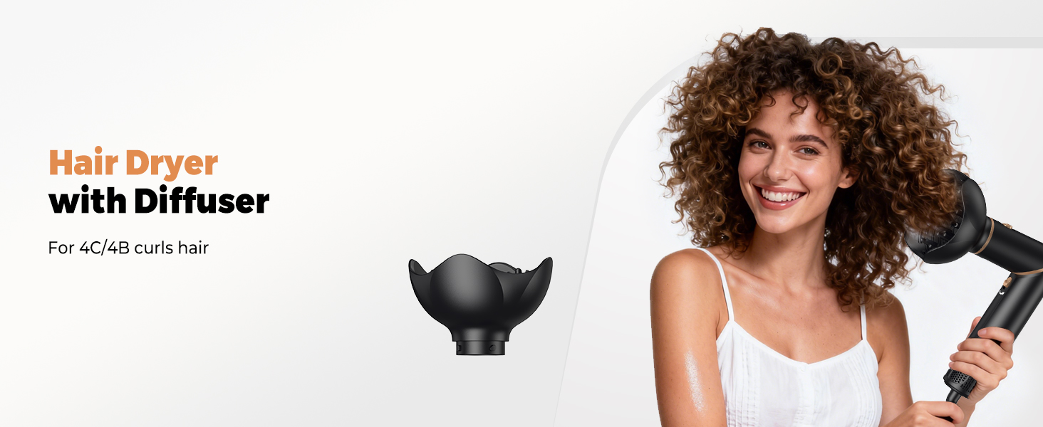 hair dryer with diffuser