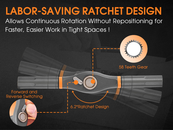 sakerplus 42 in 1 magnetic screwdriver set
