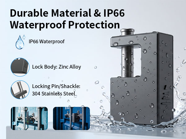 smart fingerprint padlock