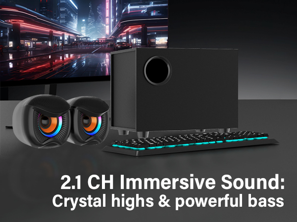 pc speakers with subwoofer