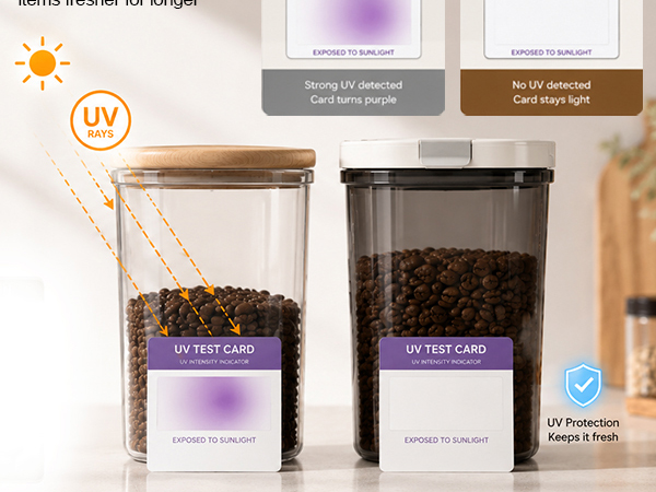 Coffee Storage Container with Scoop