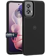 Motorola Moto G Power 5G (2024) Textured Protective Case- Black - Precision fit Shock Absorbing C...
