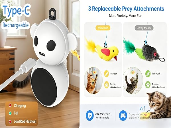 electric cat toy cat toy mouse flying cat toy automatic cat toys mouse cat toy