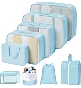 Easortom Packing Cubes for Travel, 9 Set Travel Packing Organizers, Packing Cubes for Carry on Su...