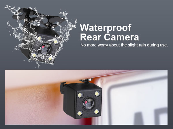 3 Channel Dash Cam Front and Rear