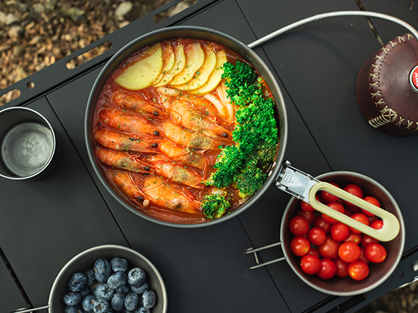 camping cooking set