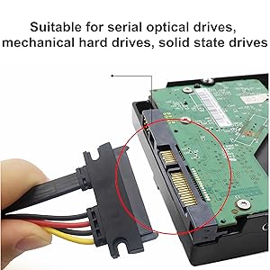 SATA Power Extension Cable