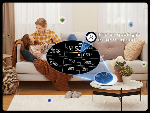 Air Quality Monitor Indoor