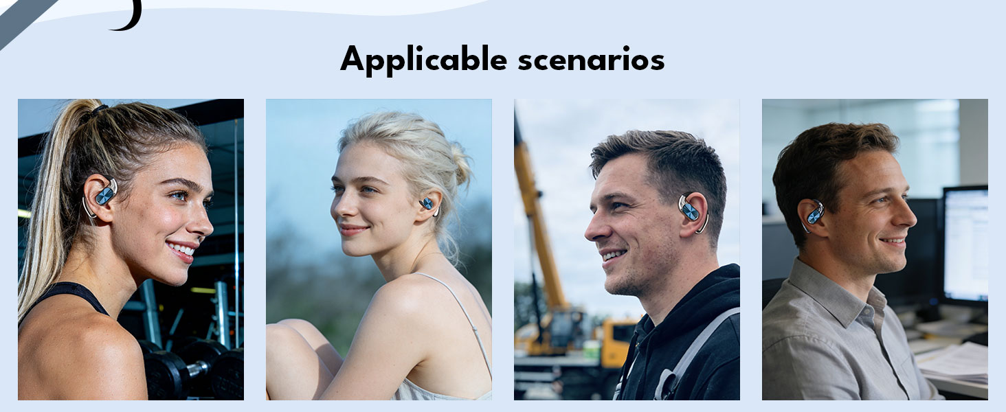 earbuds with ear hooks;wireless earbuds over ear;open earbuds;headphones running;running headphones