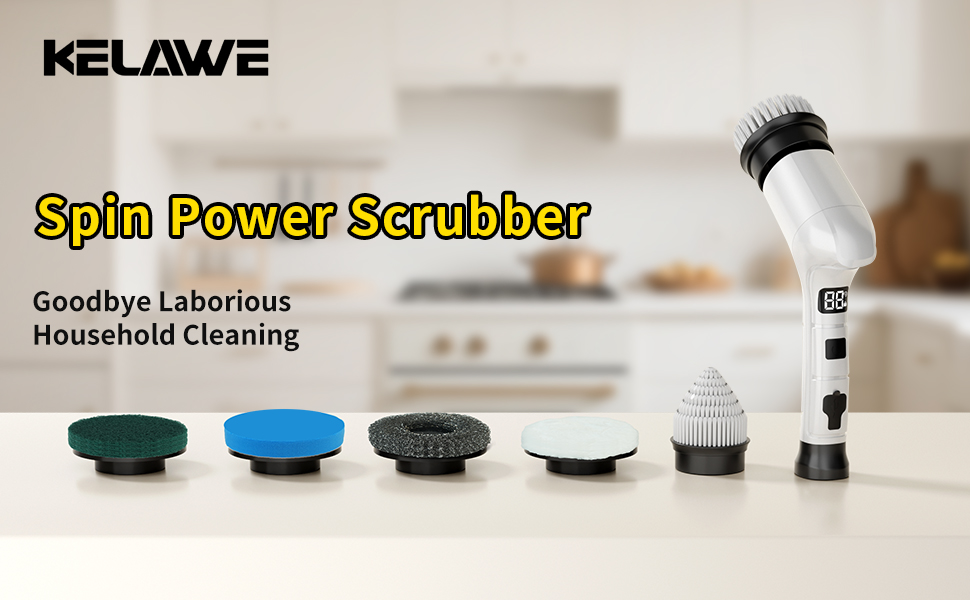 Cordless Household Cleaning Brush
