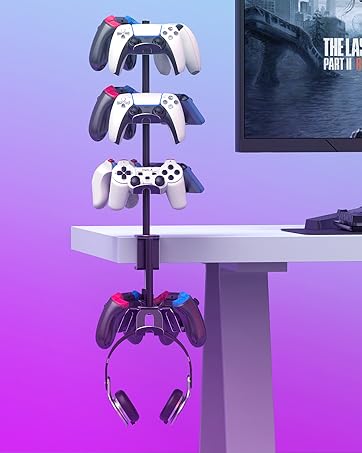 under desk controller holder