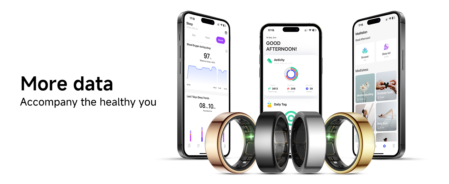 KIRAMA Smart health ring