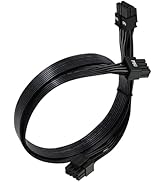 COMeap CPU Cable for Corsair PSUs, CPU 8 Pin Male to Dual CPU 8 Pin (4+4 Detachable) Male EPS-12V...