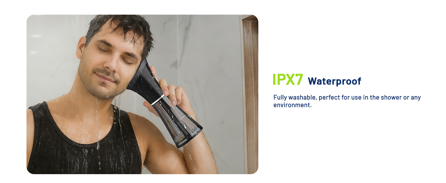 IPX7 Waterproof