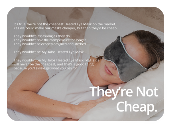heated eye mask