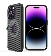 AUROX for iPhone 14 Pro Max Case with Invisible Stand [Compatible with MagSafe] Military-Grade Pr...