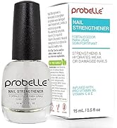 Probelle Nail Strengthening Formula, Nail Growth &amp; Conditioning, Stops Splits, Chips, Cracks &amp; St...