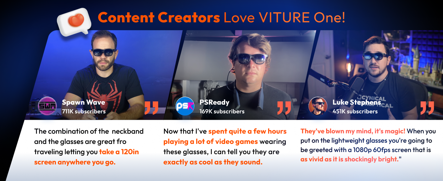 VITURE One XR/AR Smart Glasses