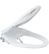 Homfan Smart Bidet Toilet Seat with Multiple Spray Modes, Smart Unlimited Warm Water, Auto Open &amp;...